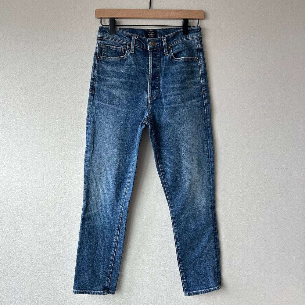 Citizens of Humanity Jeans Olivia Seam High Rise Slim Women 25 Medium Wash